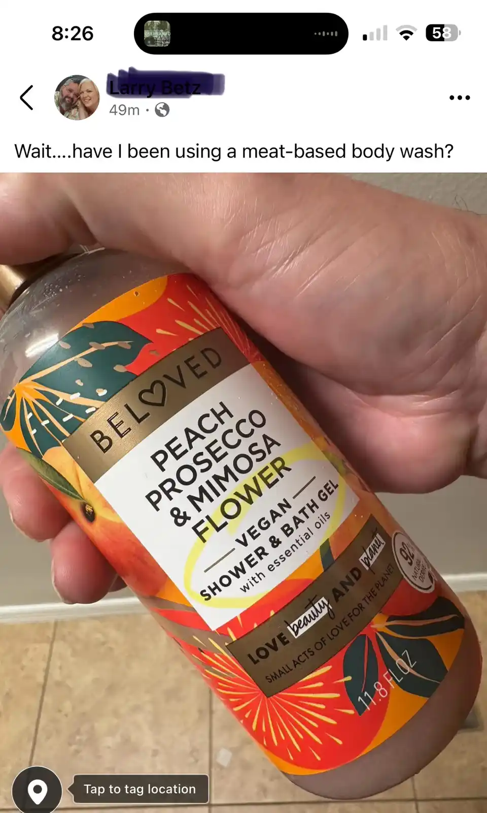 Could Meat-Based Body Wash Actually Exist?