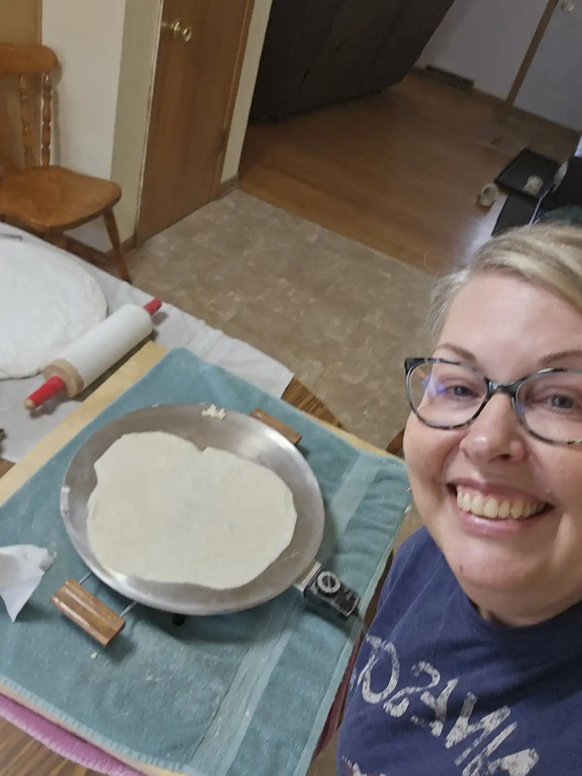 Wishing You a Merry Christmas While Making Lefse!