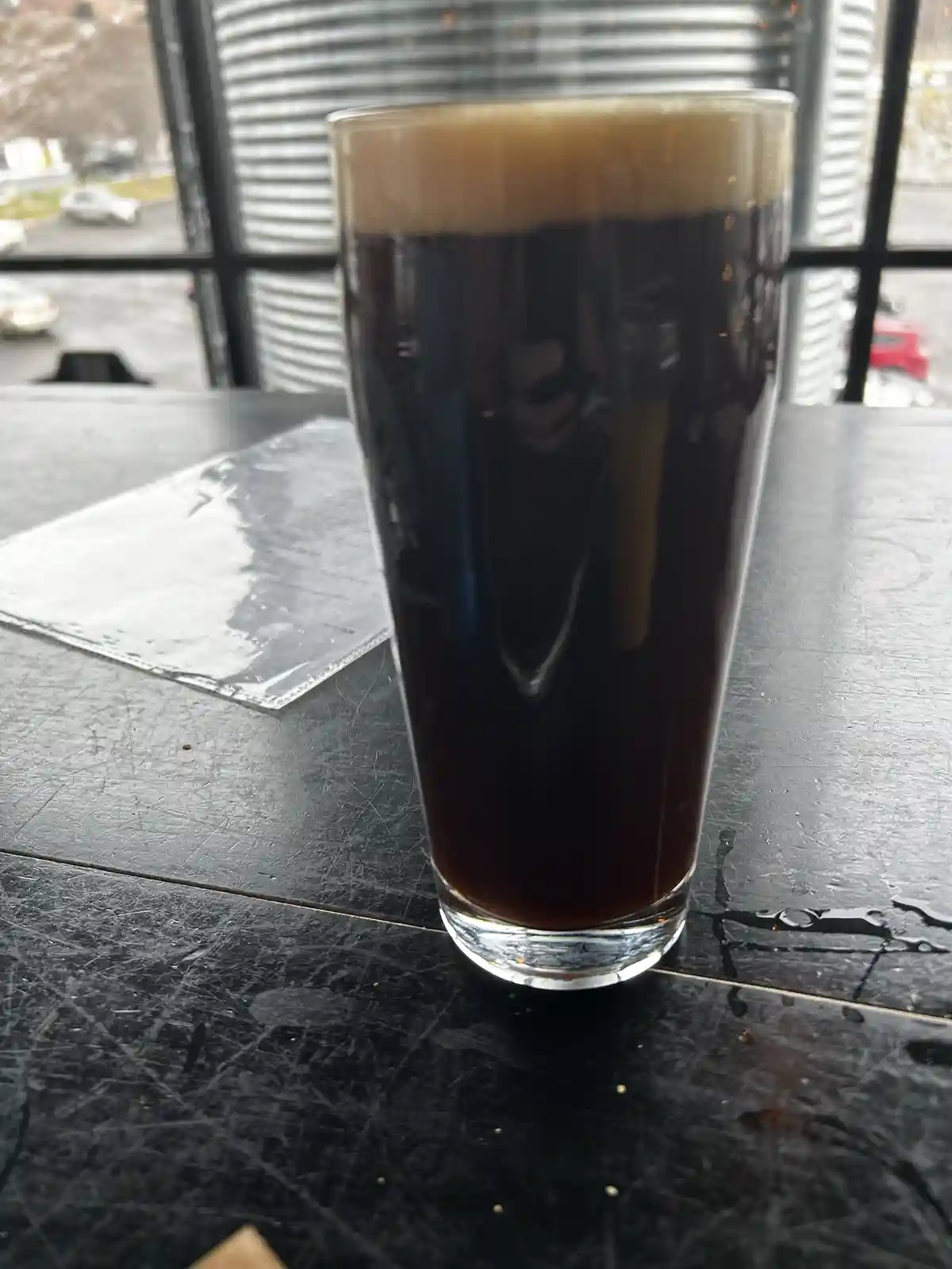 Sipping on Black Lager