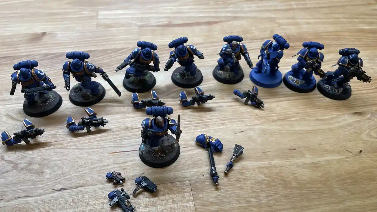 My Epic Space Marine Intercession Squad