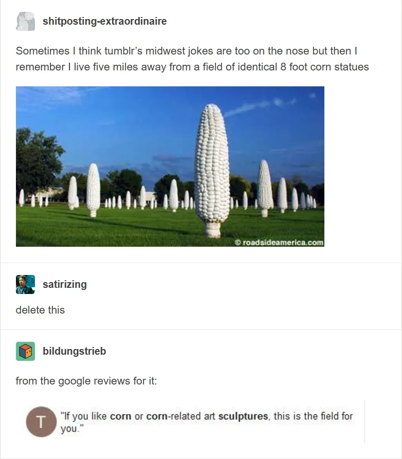 The Quirky World of Corn Statues