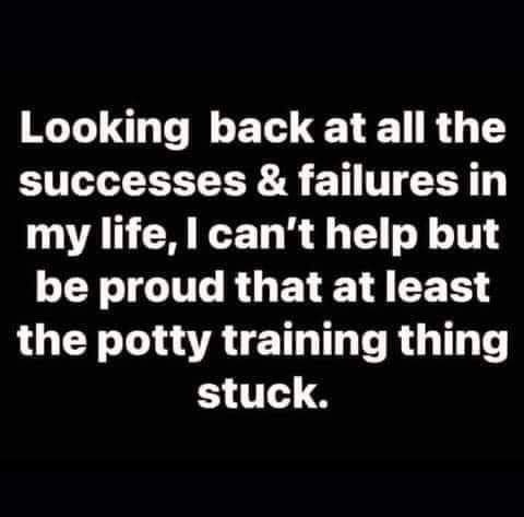 A black background with white text that reads: 'Looking back at all the successes & failures in my life, I can't help but be…