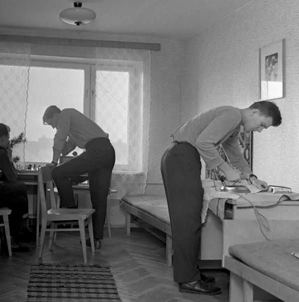 A Snapshot of Dorm Life in 1965