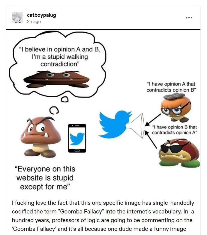 The Goomba Fallacy Explained