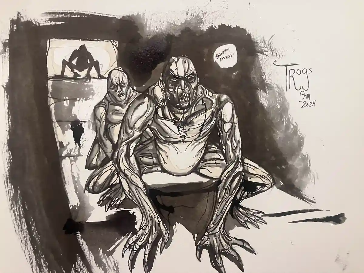 Drawtober Day 29: Celebrating Trogs in Style!