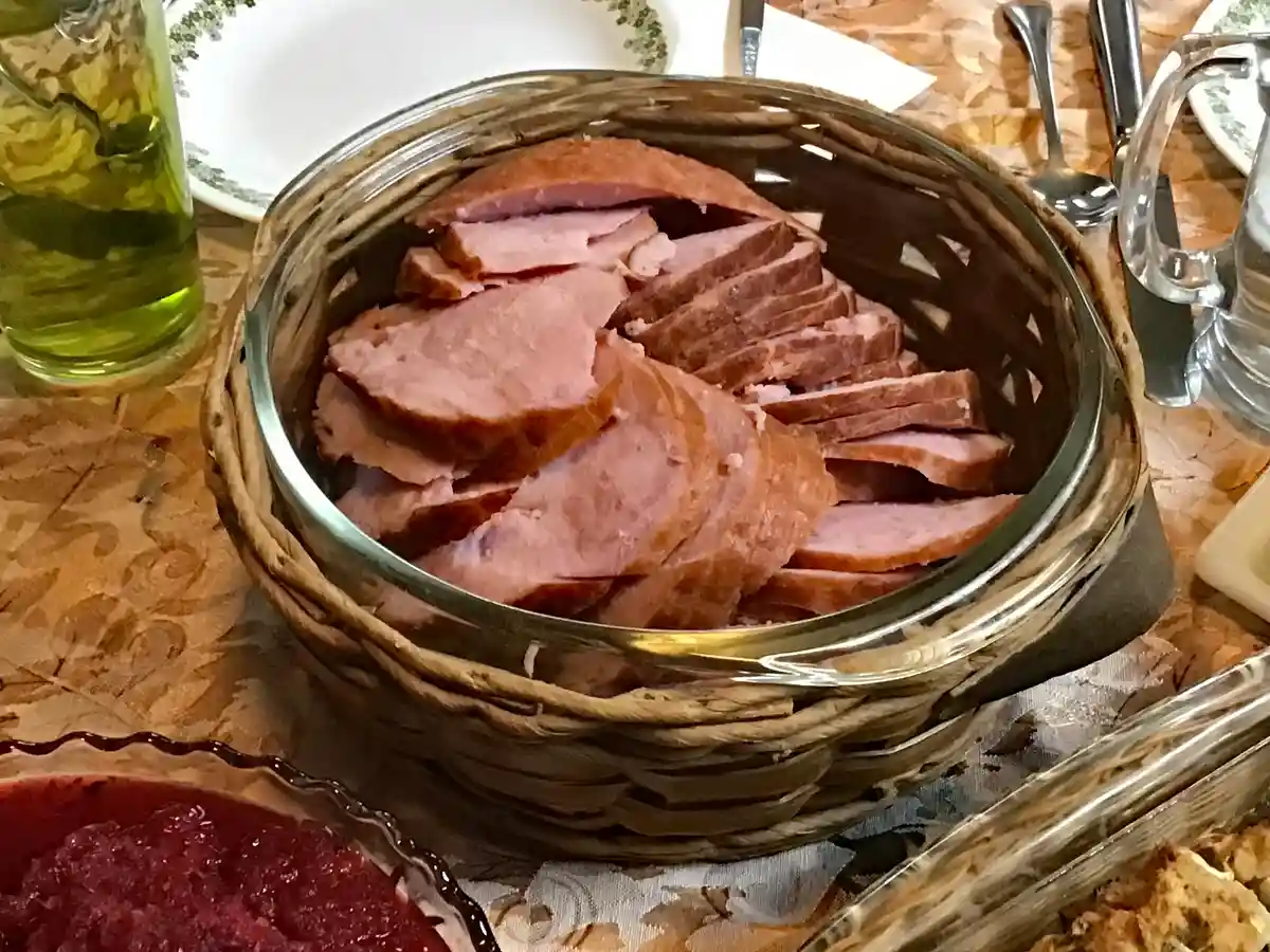 Deliciously Sliced Ham