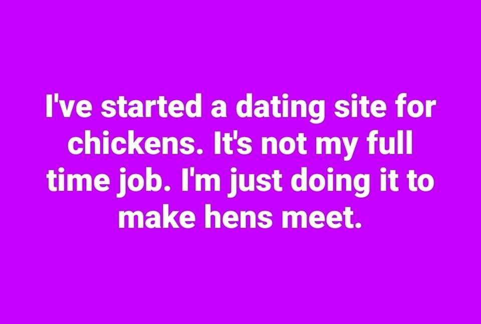 The image features a solid purple background with white text centered in a simple sans-serif font. The text reads: 'I've…