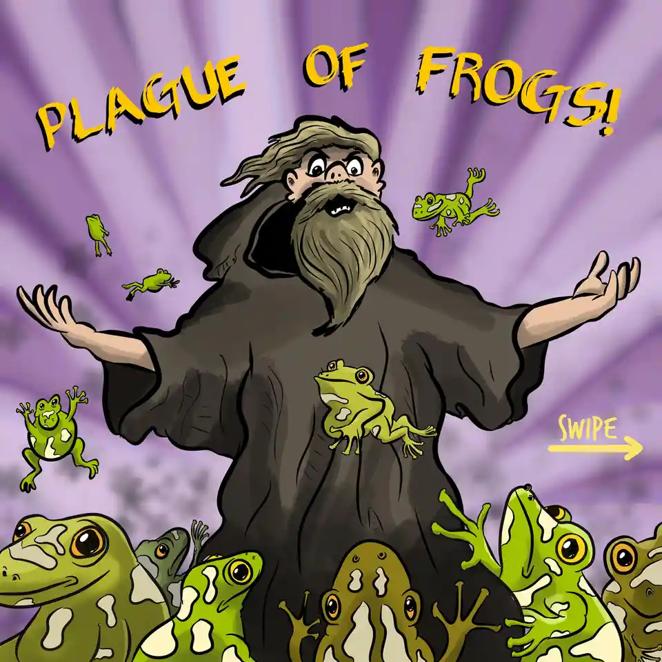Comictober Day 24: Plague! (Original Content with 5 Images)