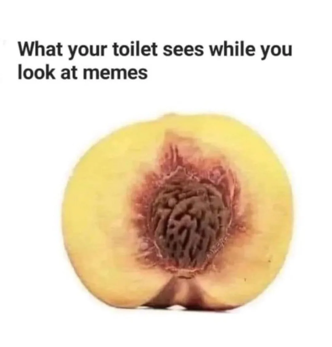 A close-up image of a halved peach, showing its pit and inner flesh against a white background. The text overlaid at the top…