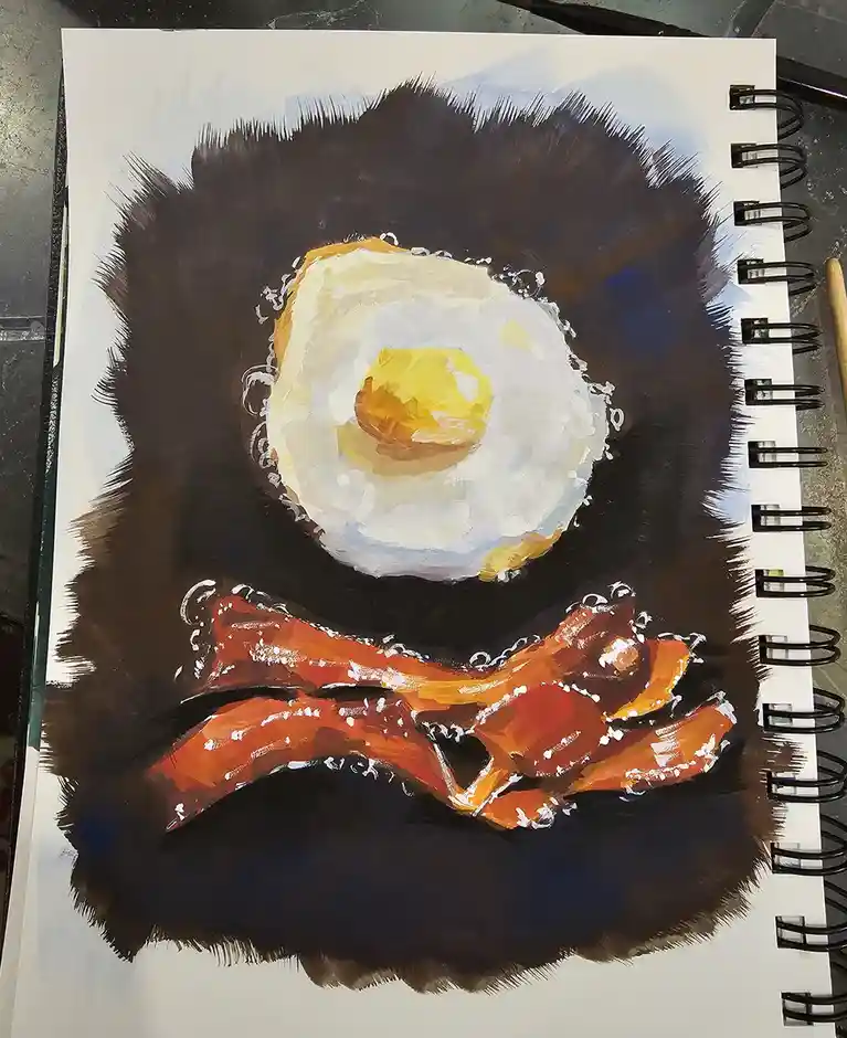 Today's Creative Sketch: A Glimpse into My Art