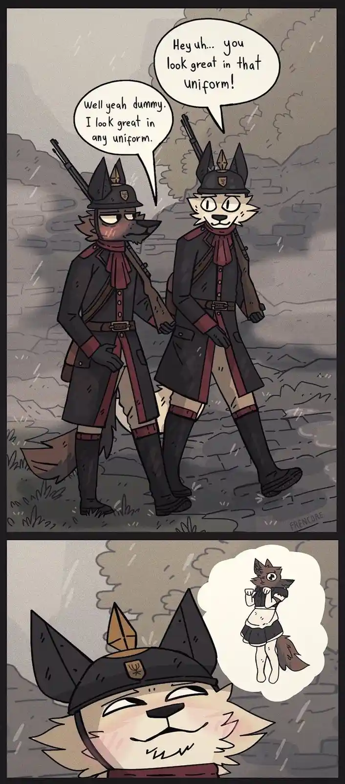 Check out the unique uwuniform style!