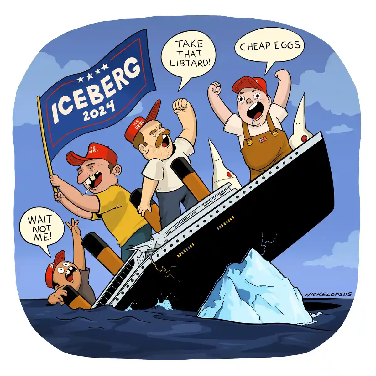 Check out my latest iceberg creation for 2024, crafted with Procreate!