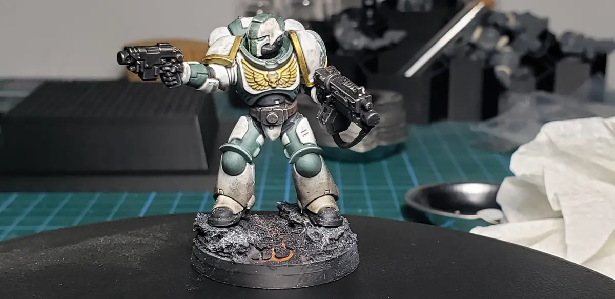 At last, I've completed my custom paint scheme for the salamanders!
