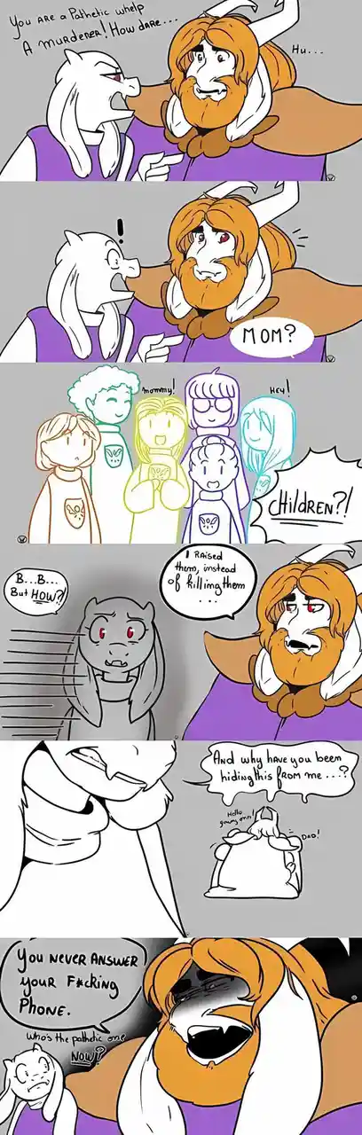 A six-panel comic strip featuring a white pony and a brown-haired, bearded humanoid male character. The pony angrily accuses…