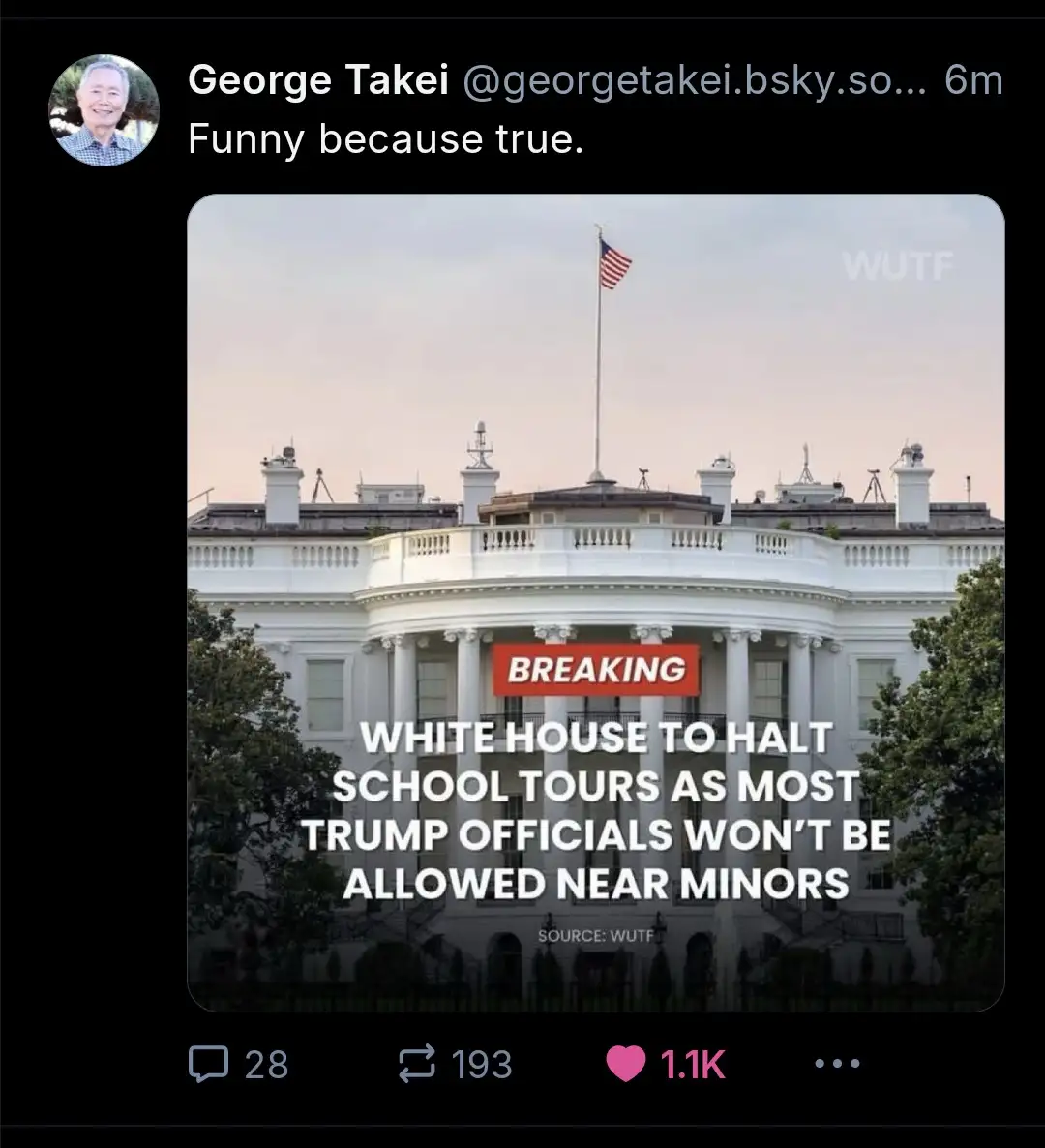 George Takei Spitting Truth on BlueSky