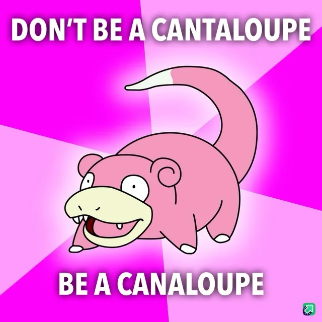 A pink cartoon animal, resembling a sloth or a stylized rodent, is shown against a bright pink and magenta background with…