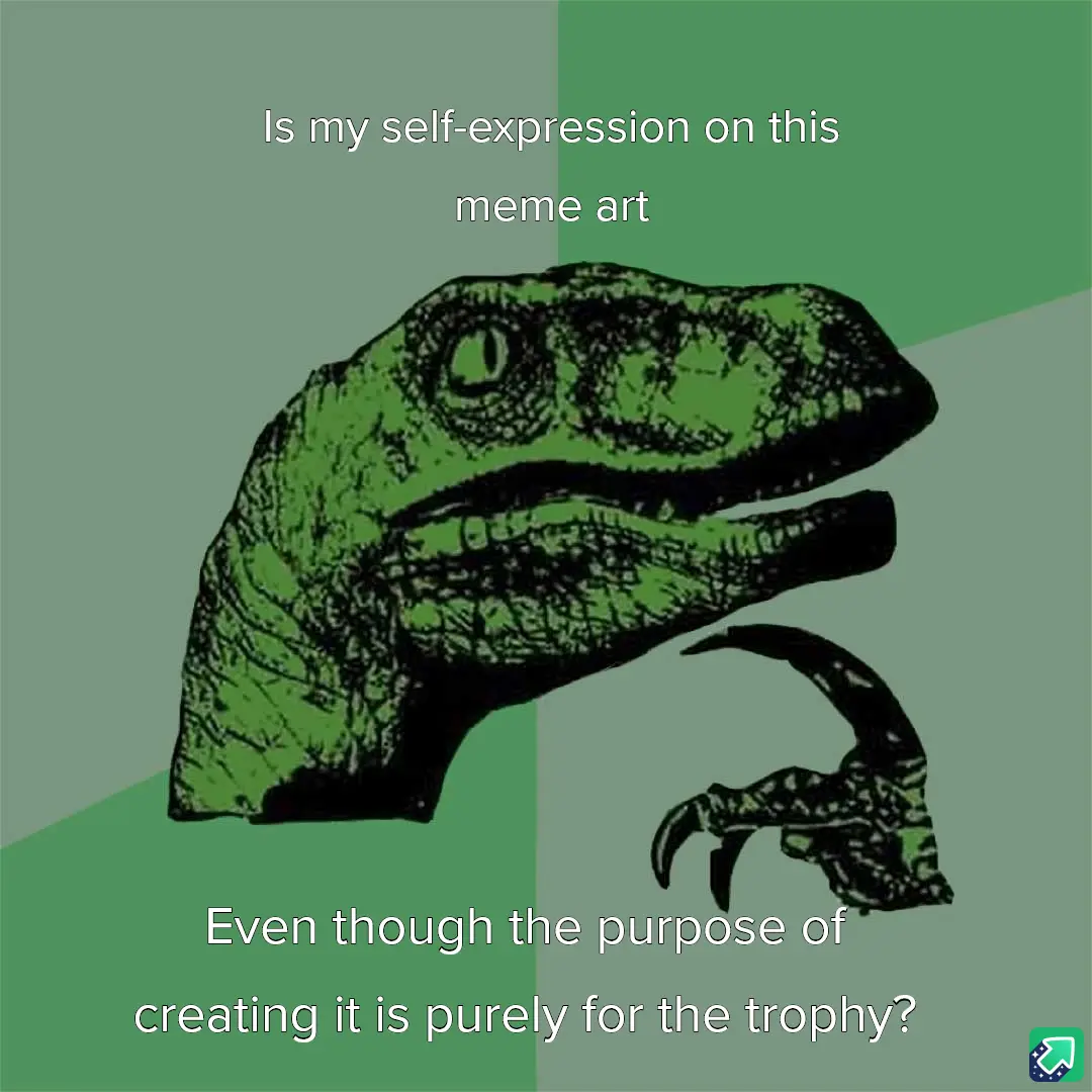 A green, stylized illustration of a raptor's head with a raised claw, set against a split green background. White text is…