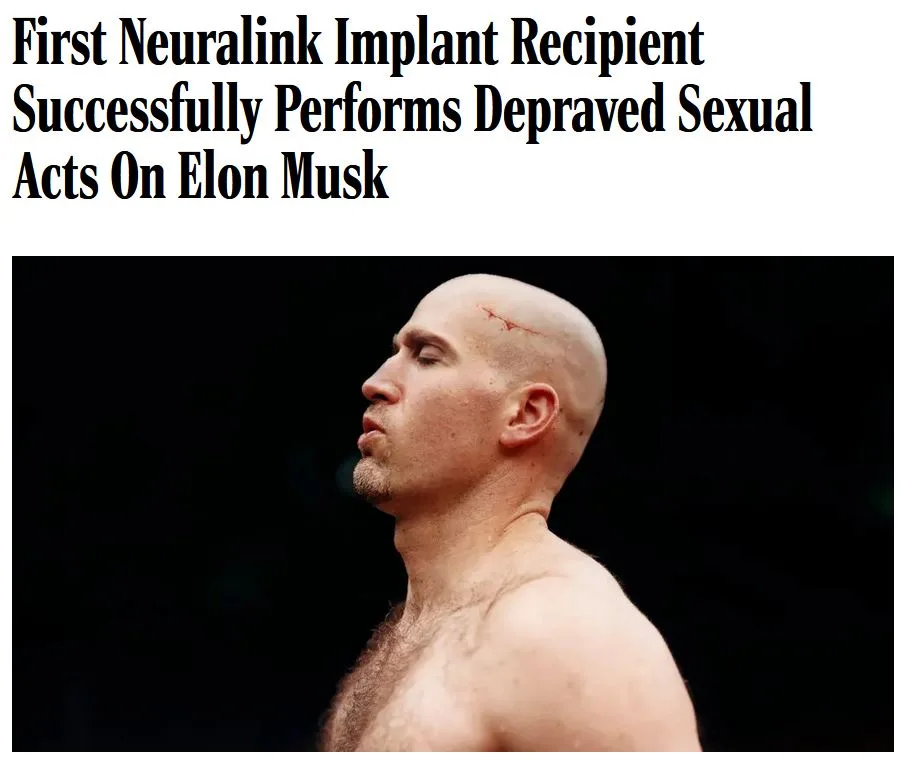 A shirtless man with a shaved head and a small red scar on his forehead is shown in profile against a dark background. The…