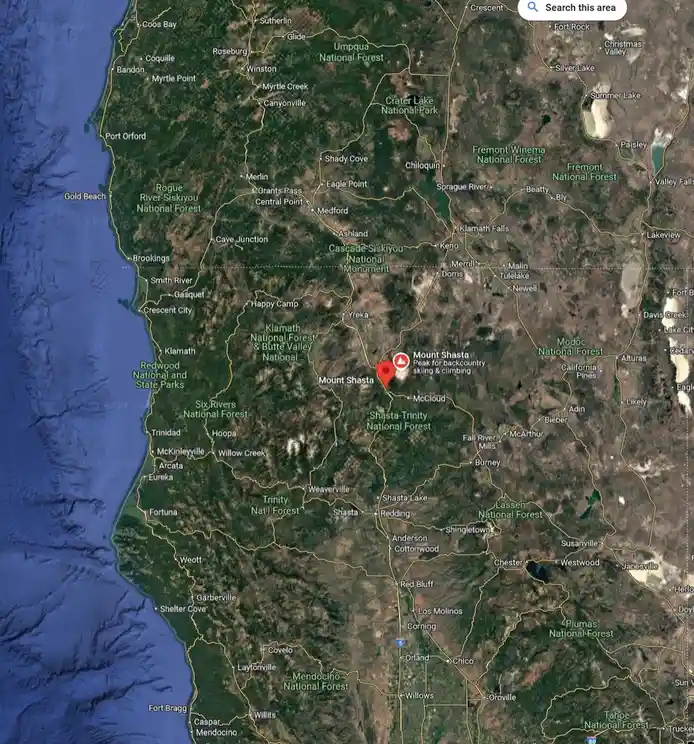 Breathtaking Views of Mt. Shasta