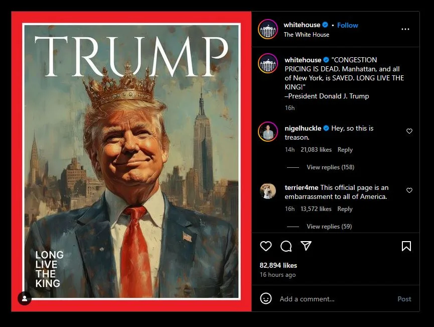 Straight from the Official White House Instagram