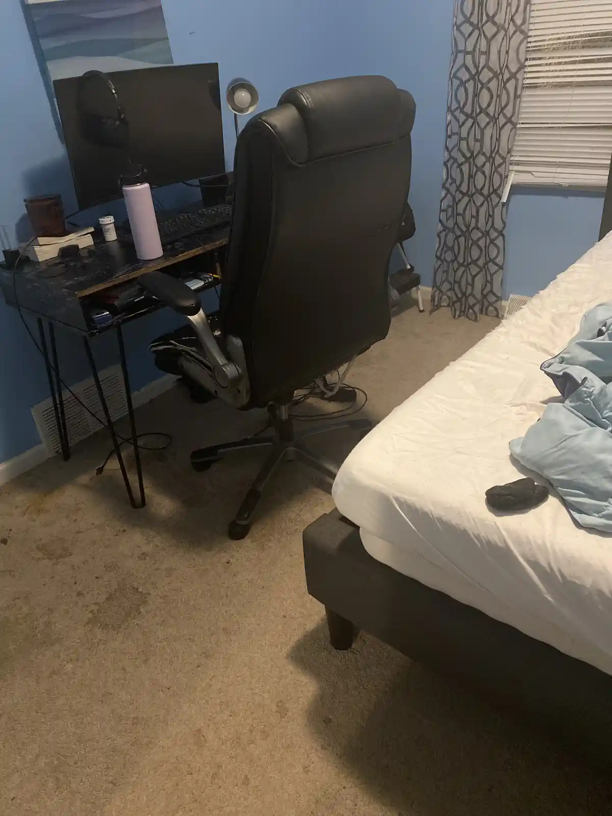 Success! My room is finally clean!