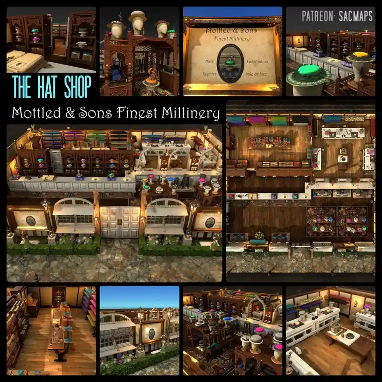 Discover the Hat Shop: Your Source for Free DnD and TTRPG Maps