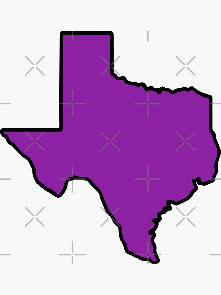 Texas in a Shade of Purple