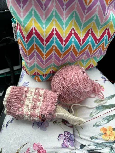 Work in Progress: Sliptastic Socks in the Making