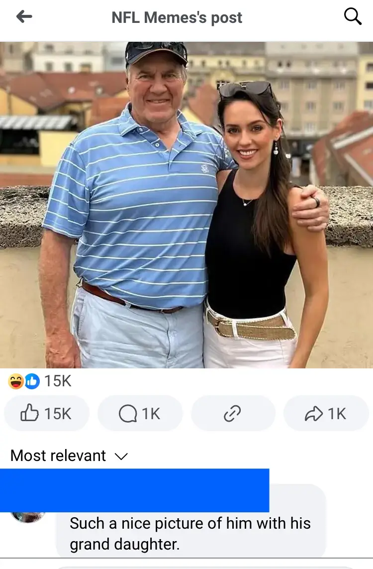 A man and a young woman pose together for a photo, with the man's arm around her shoulder. The overlaid text reads 'Such a…