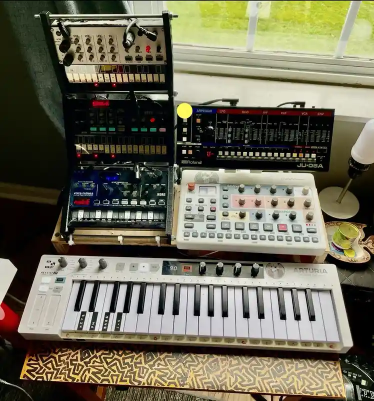 The setup is missing a guitar looper, and it's a game changer!