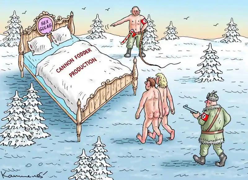Putin Caricature: A Satirical Take