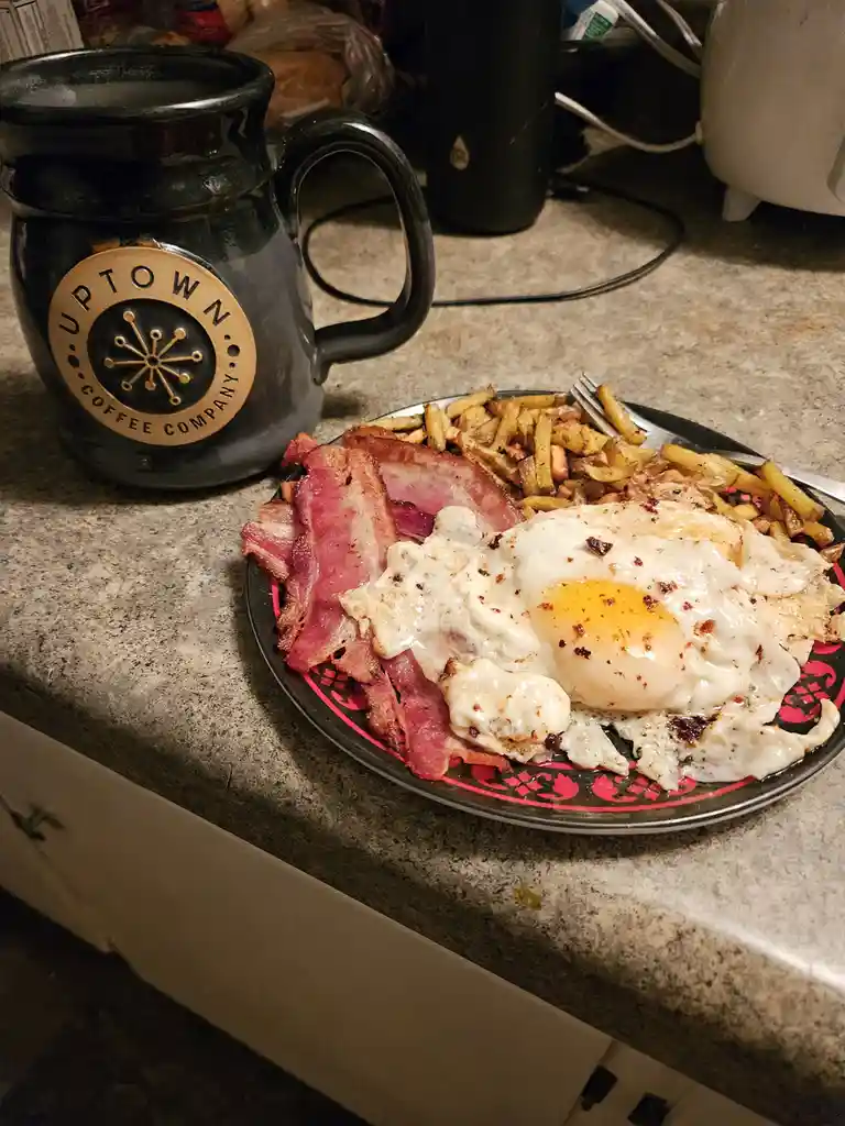 Enjoying a Festive Christmoose Breakfast!