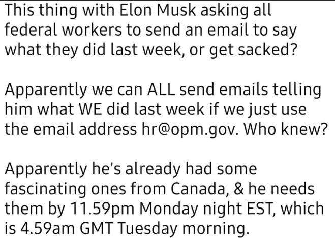 The image is a plain white background with black text in a simple sans-serif font, formatted as a multi-paragraph message…