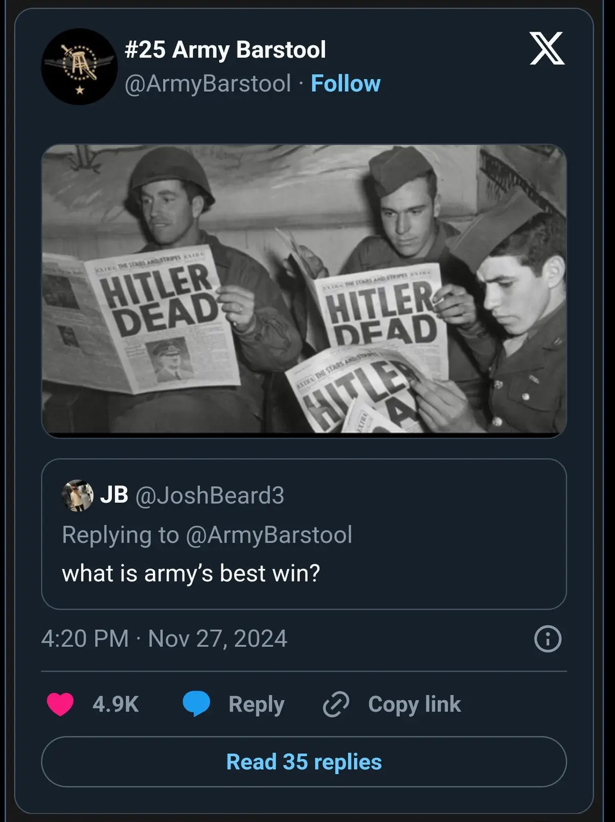 The Army's Epic Victory That Everyone's Talking About
