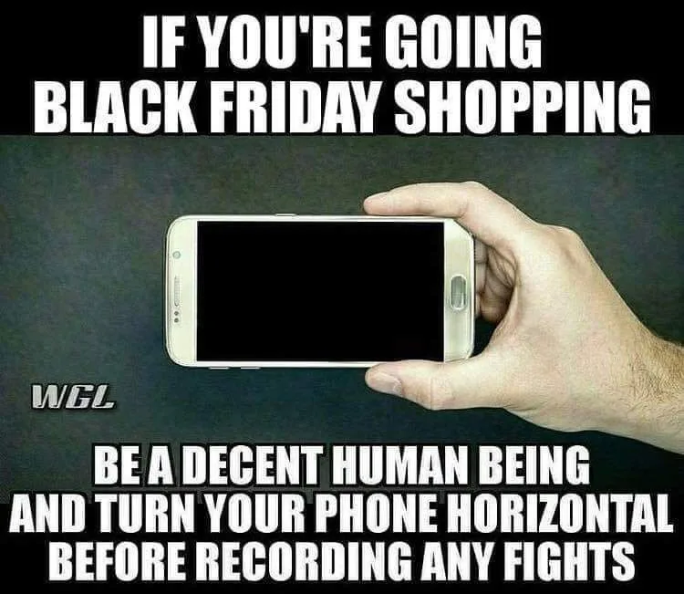 A hand holds a white smartphone with a black screen against a dark background. The image has bold white text overlaid: 'IF…