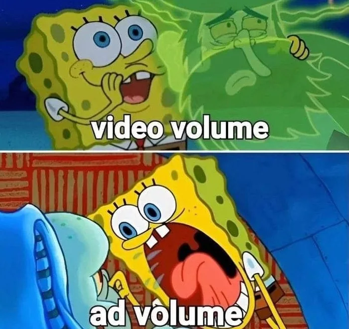 The image is a two-panel meme featuring SpongeBob SquarePants. In the top panel, SpongeBob looks excited with a green…
