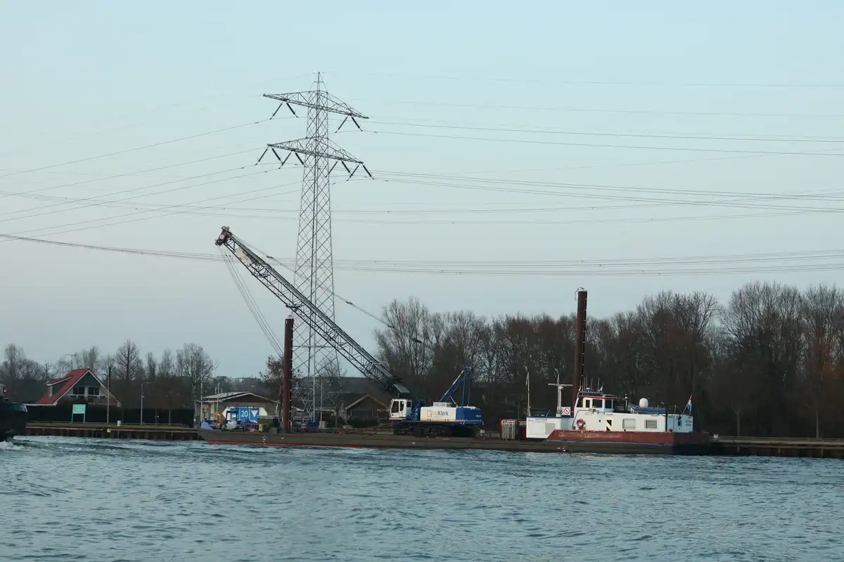 High voltage cable break in Diemen