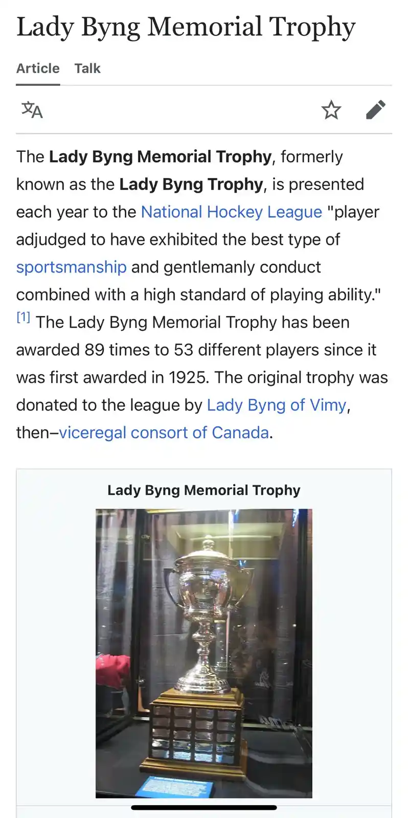 I wish the U.S. Government had awards like this...