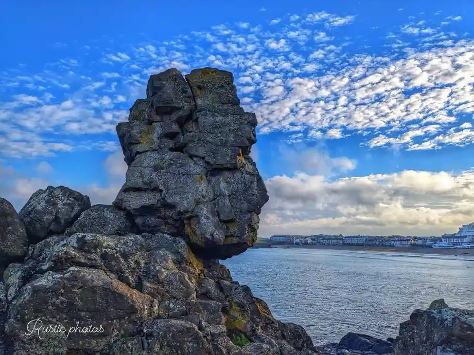 The Rock That Looks Like a Man's Head