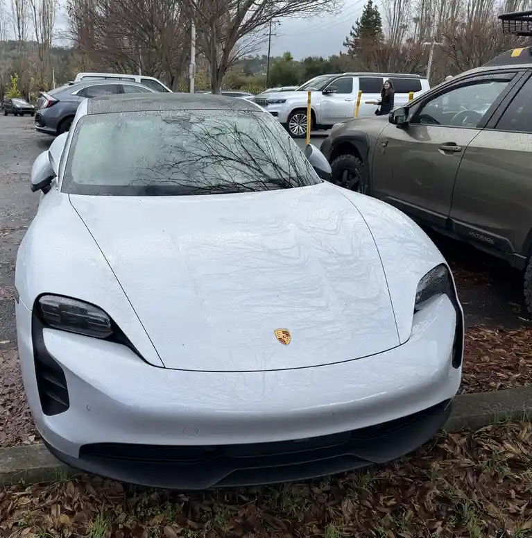 The Sleek and Powerful Porsche Taycan 4S