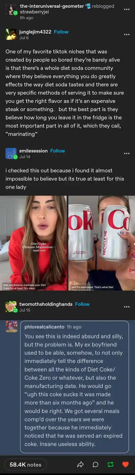 For the Diet Coke Aficionados