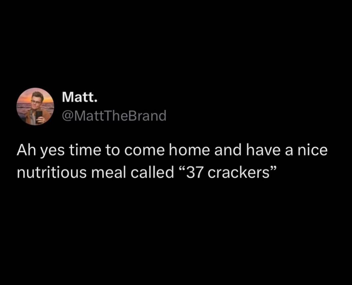 A screenshot of a tweet from user Matt. @MattTheBrand, featuring a circular profile picture of a man holding a phone against…