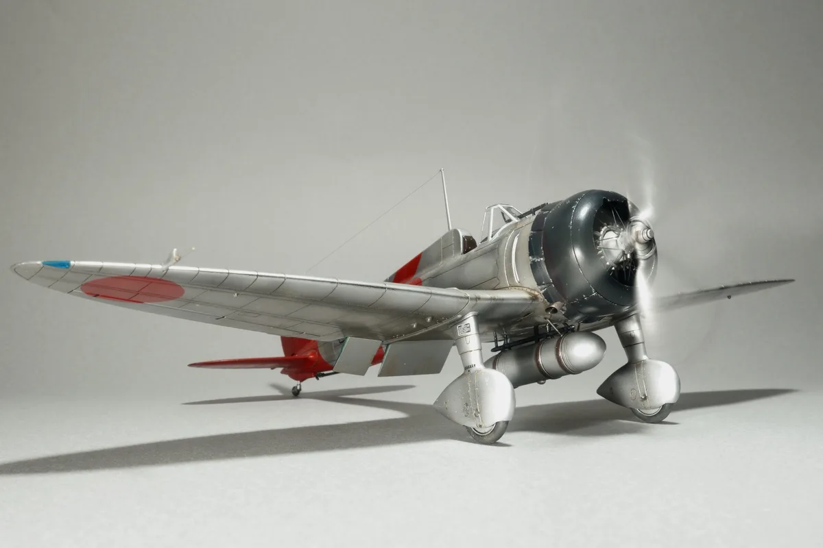 Mitsubishi A5M4 Model by Finemolds in 1/48 Scale