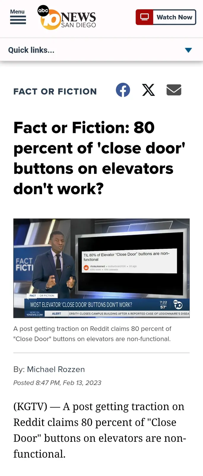 Did You Know? The 1990 ADA Changed Elevator Doors for Everyone!