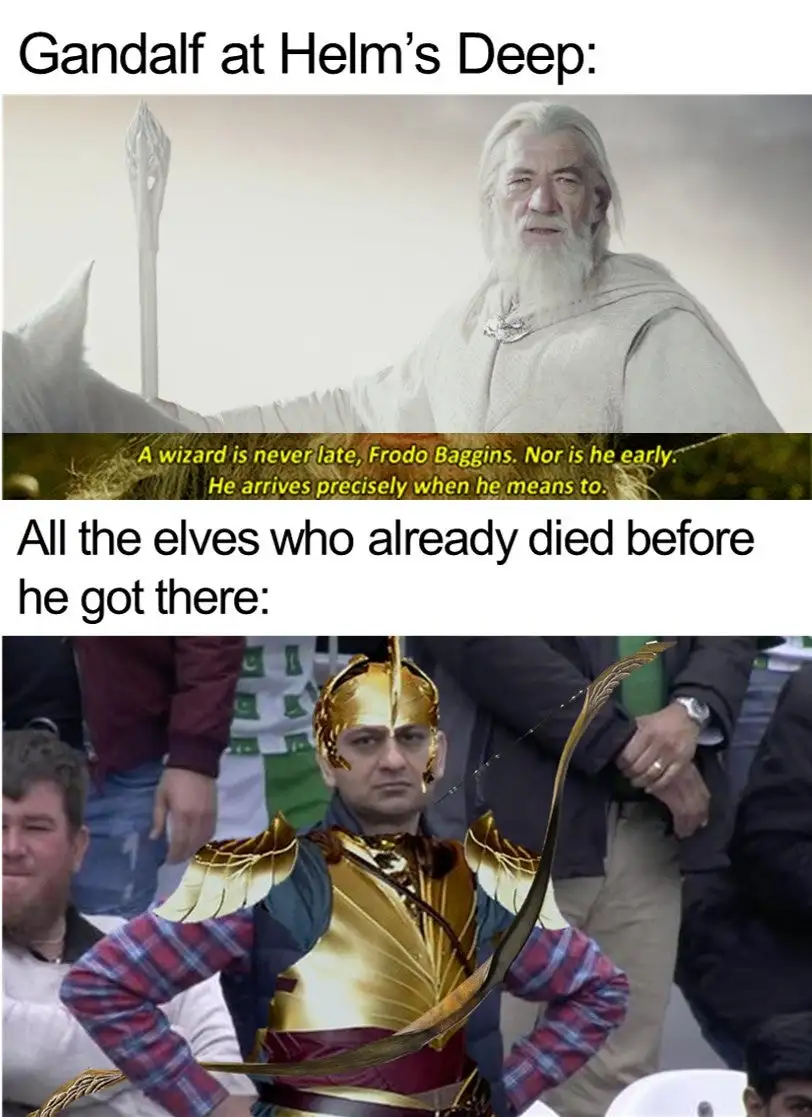 Couldn’t He Have Arrived Just a Bit Sooner?