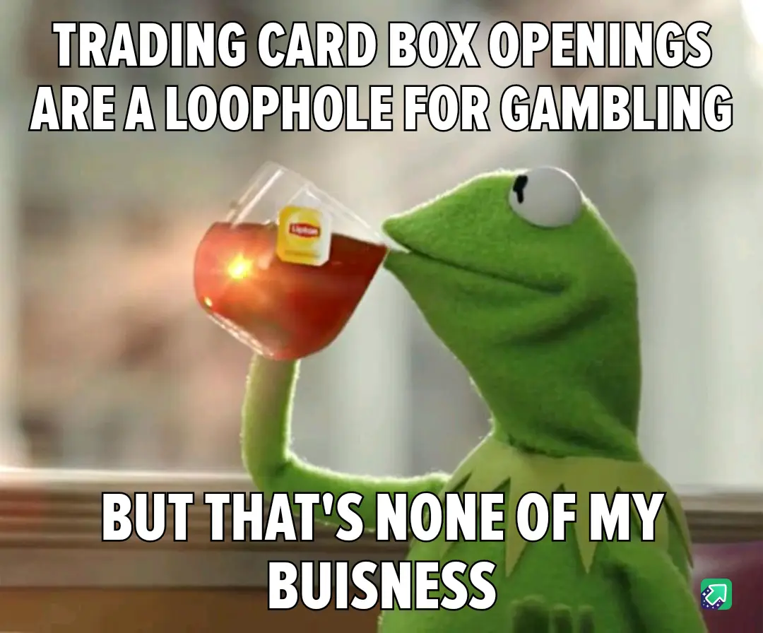 A green frog puppet, Kermit the Frog, is shown sipping tea from a glass with a Lipton tea bag visible. The image has bold…