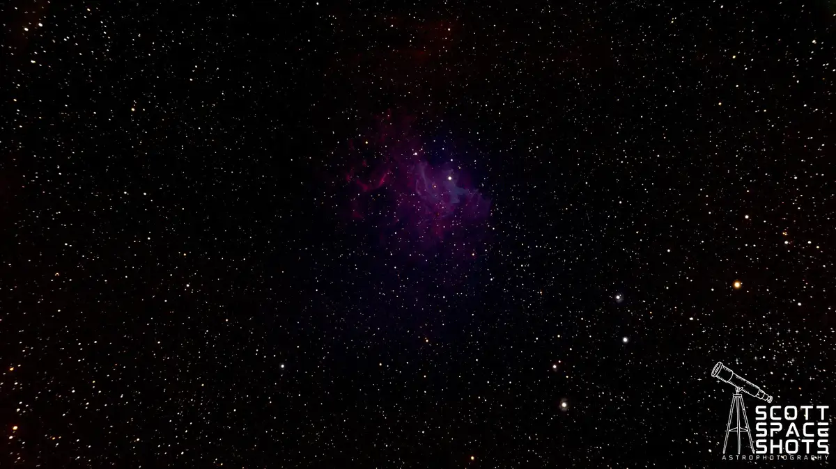 The Flaming Star Nebula: A Cosmic Spectacle