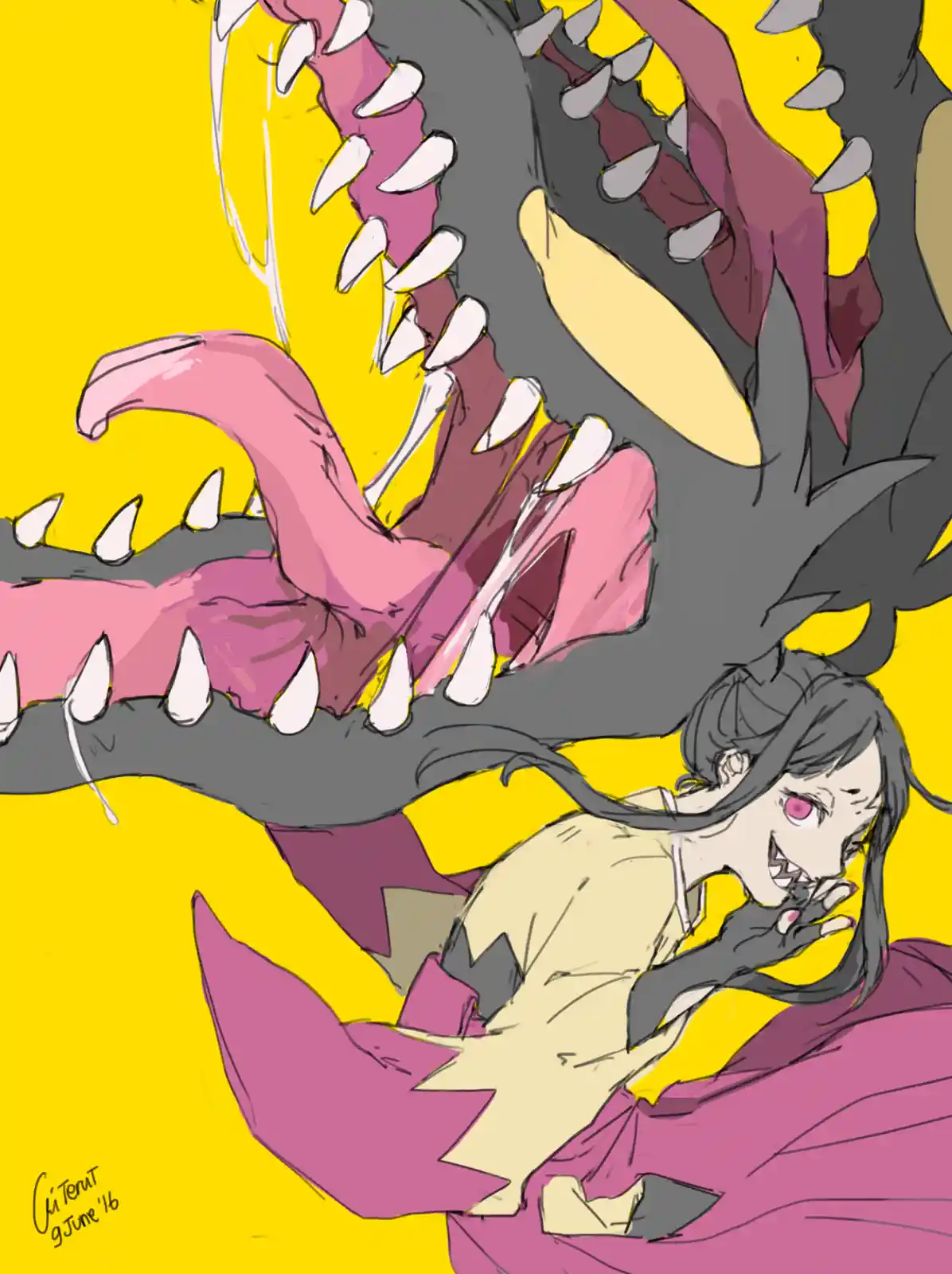 Incredible Humanoid Mega Mawile by Batteru-Teru