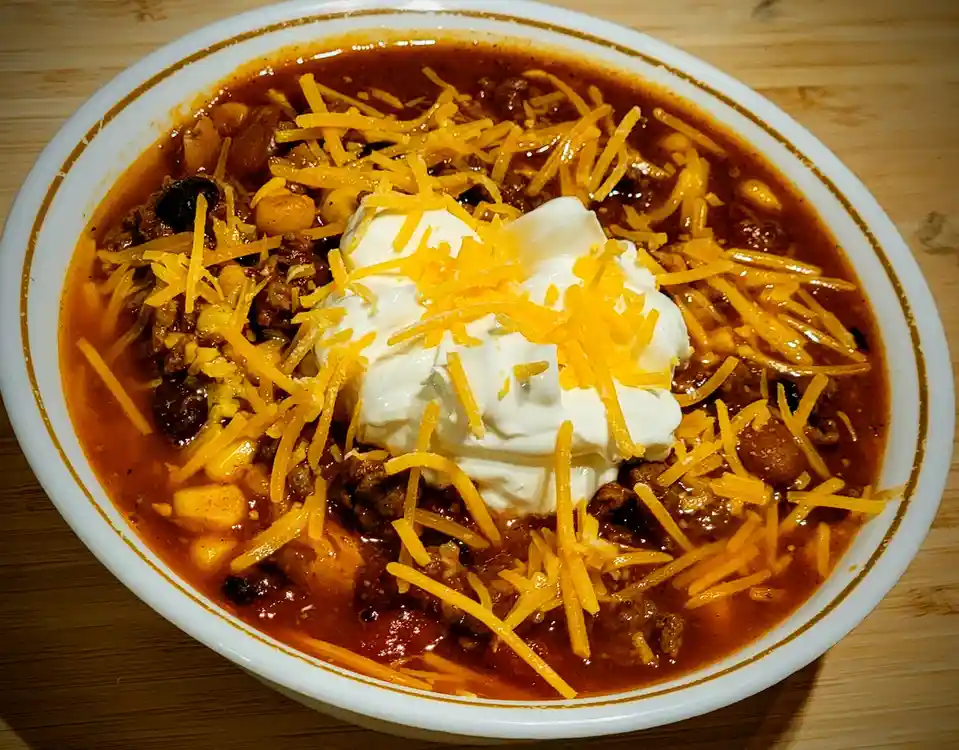 It's Absolutely Freezing Tonight - Warm Up with Some Chili!