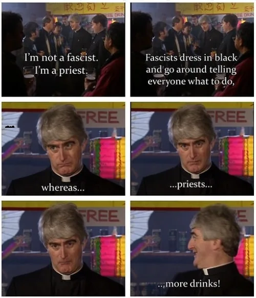 A Nostalgic Trip with Vintage Father Ted